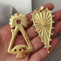 big heart pendant