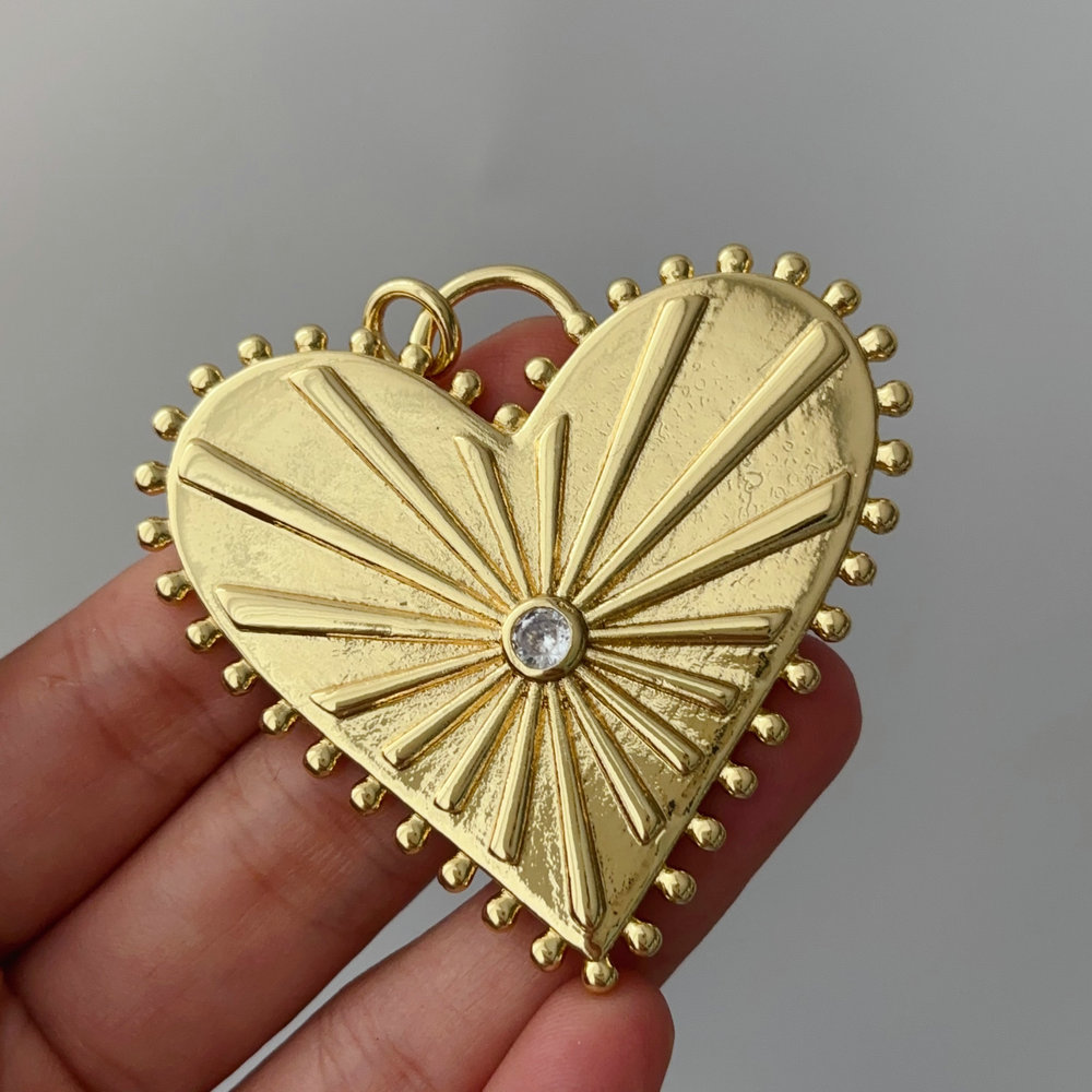 Big heart pendant
