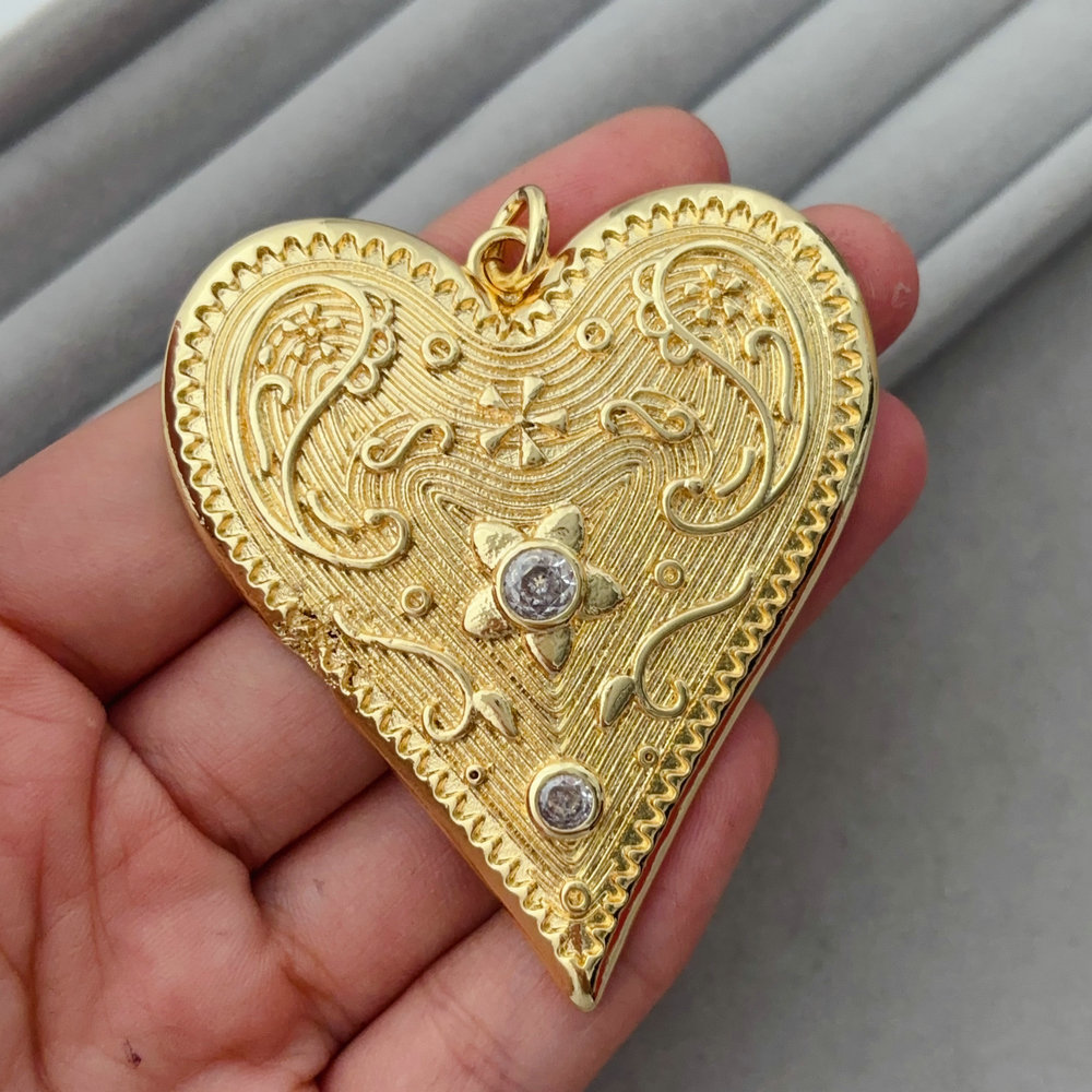 big heart pendant