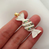 Enamel candy charm