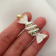 Enamel candy charm