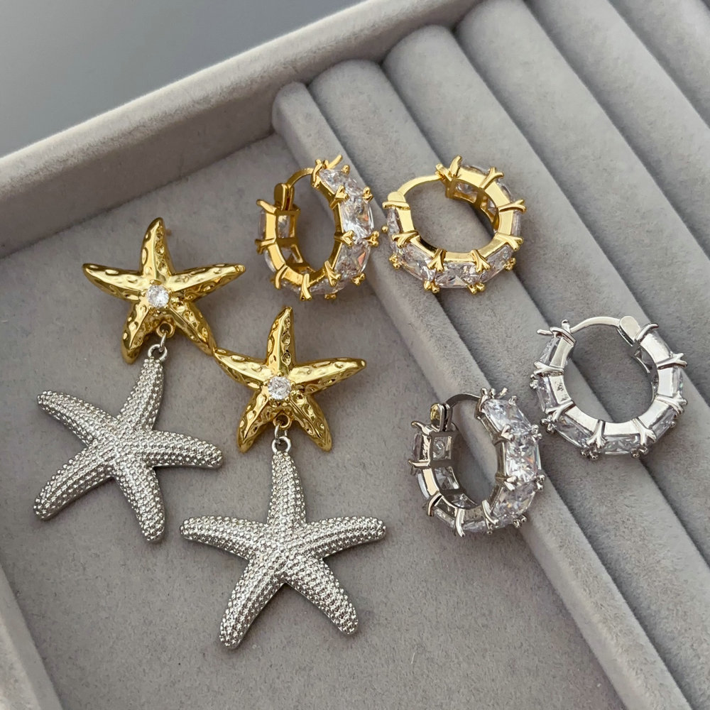 Star earrings