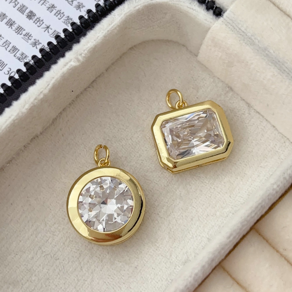 big zircon pendant