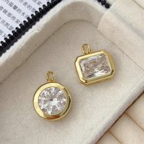 big zircon pendant