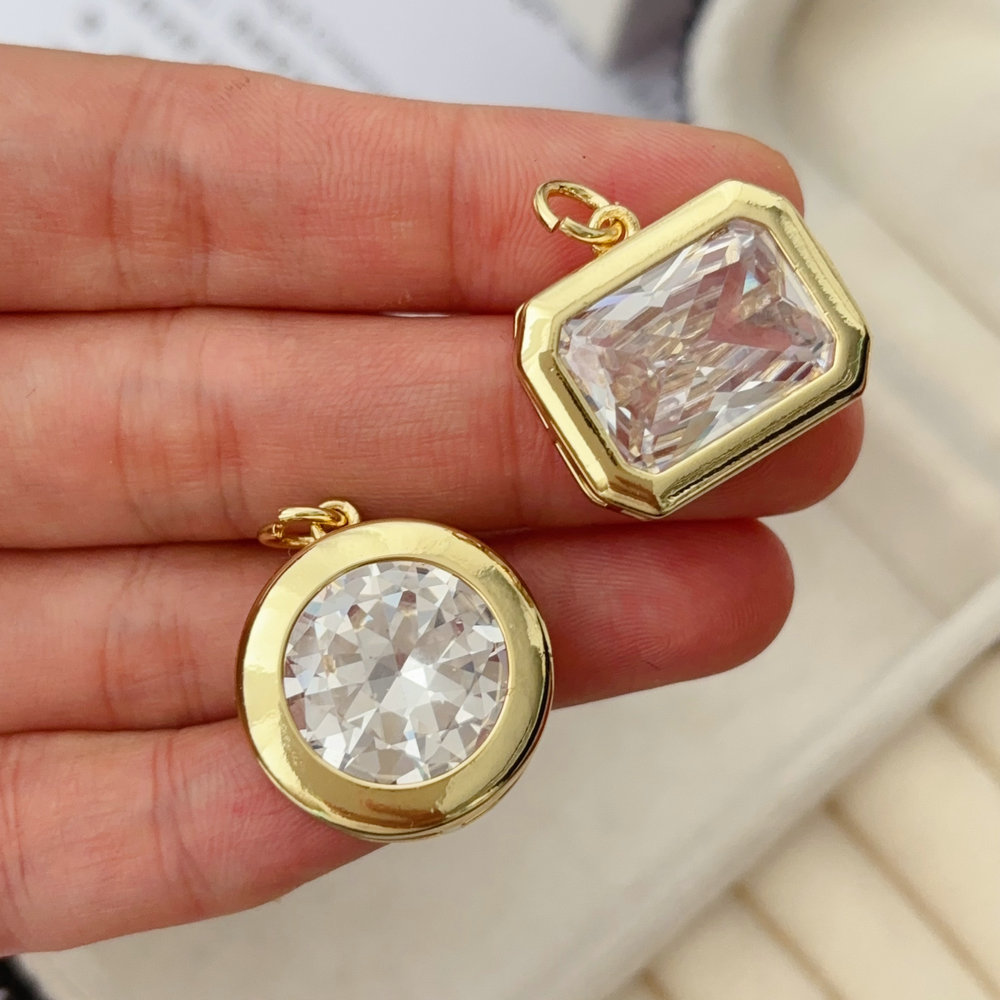 big zircon pendant