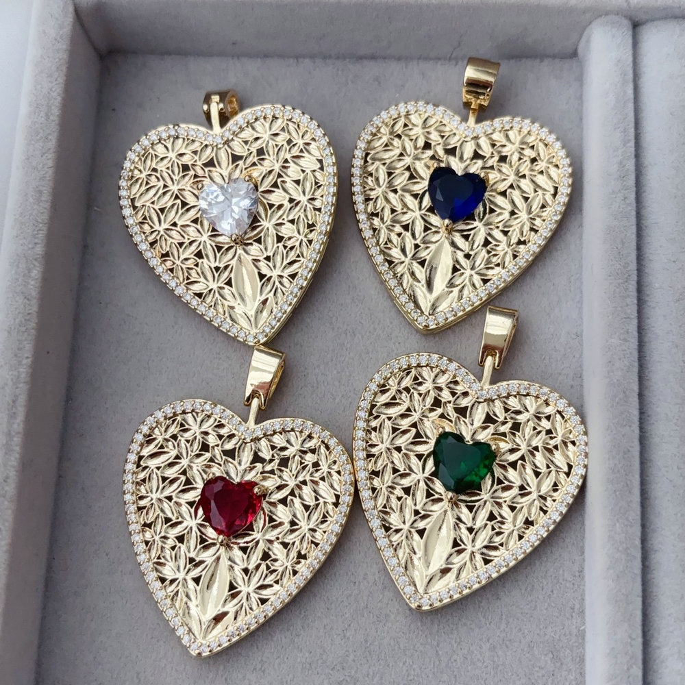 Big heart pendant