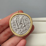 two tone pendant