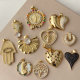 Diy heart hand charm