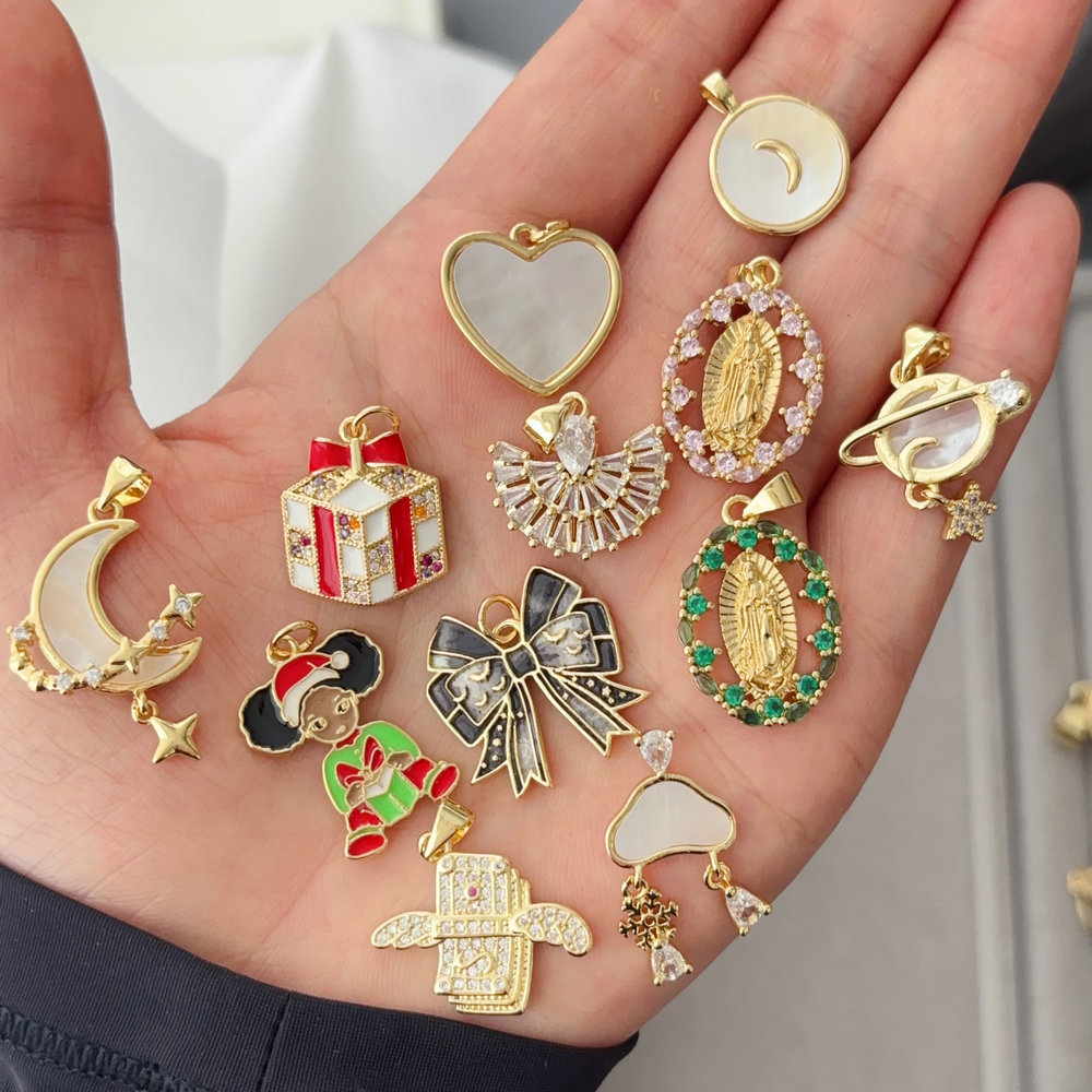 Diy heart charm