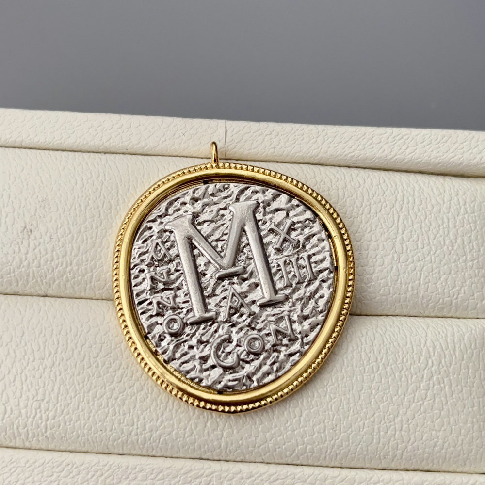 two tone pendant