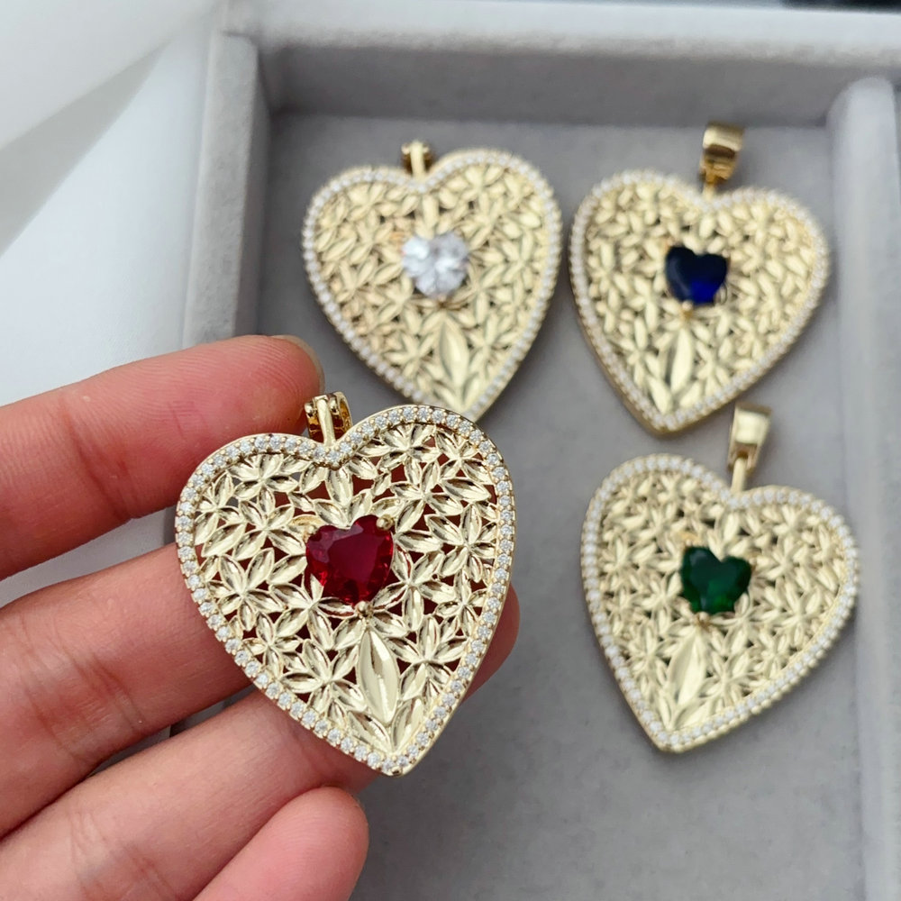 Big heart pendant