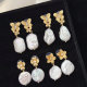 Pearl earrings