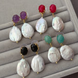 Fresh water pearl earrings