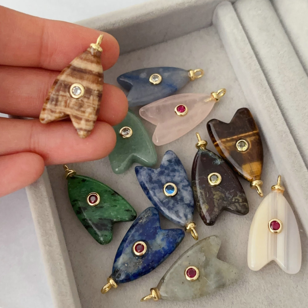 Gemstone pendant