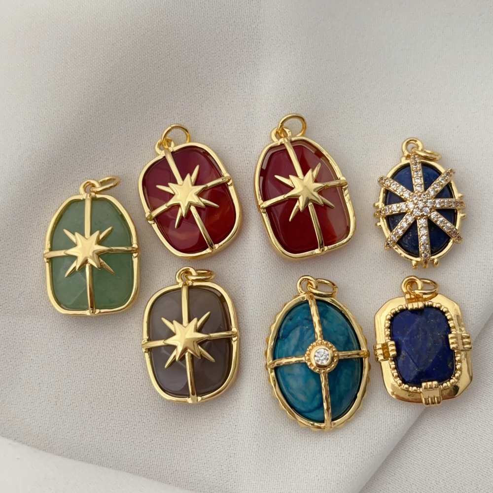 Stone charm