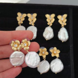 Pearl earrings