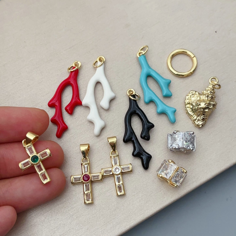Cross charm