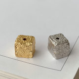 metal square charm