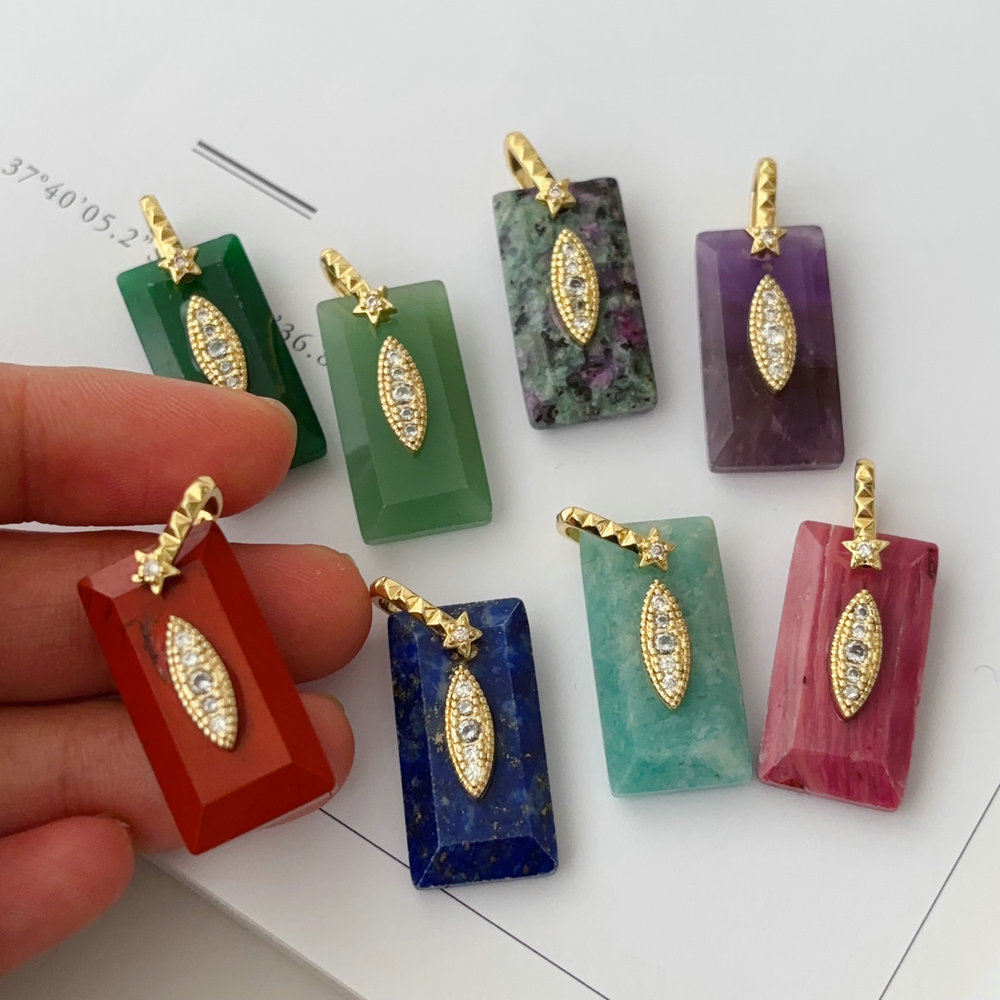 gemstone pendant