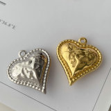 metal heart charm