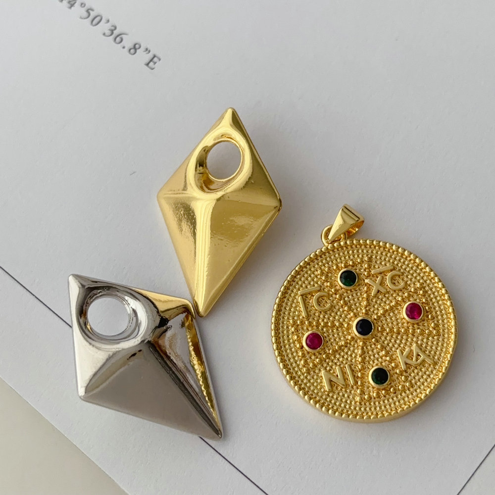 metal diy charm