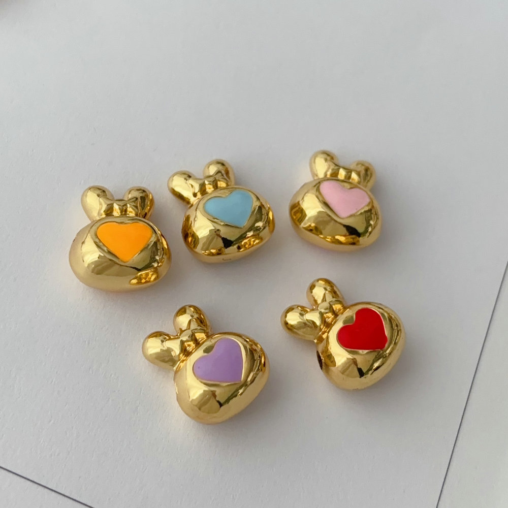 Enamel wallet charm