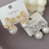 Pearl earrings