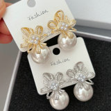 Pearl earrings