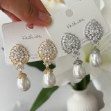 Pearl earrings