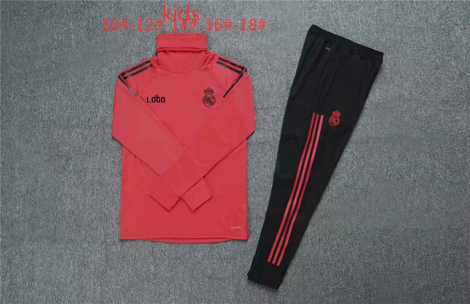 real madrid tracksuit kids