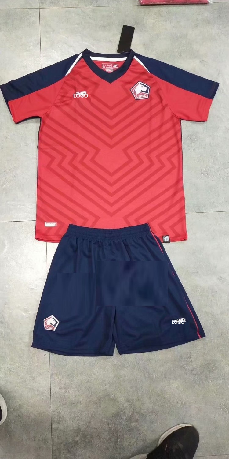 2019 Men Lille Home Soccer Uniforms