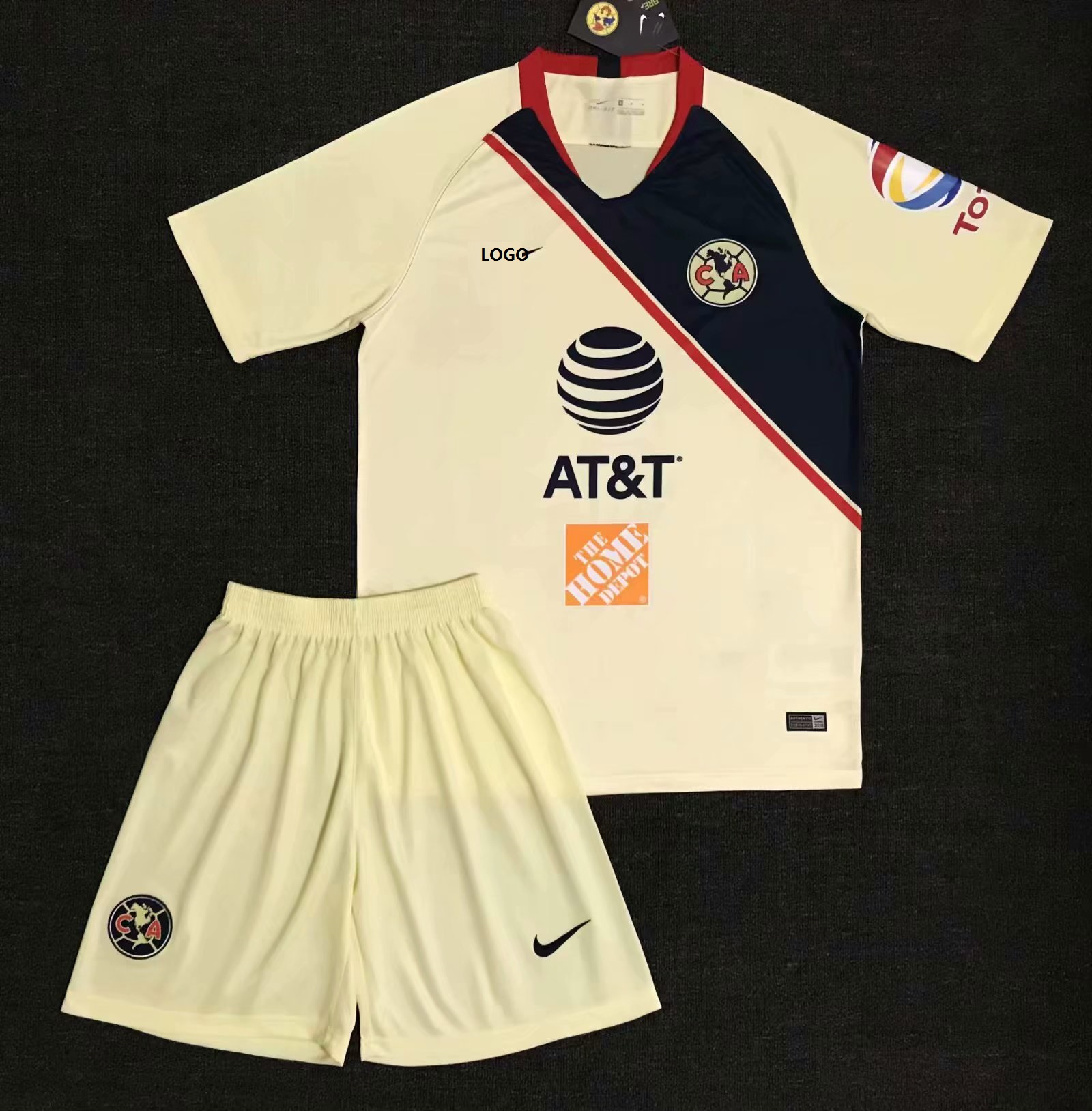 2019 Men America Home Soccer kit Football Uniform