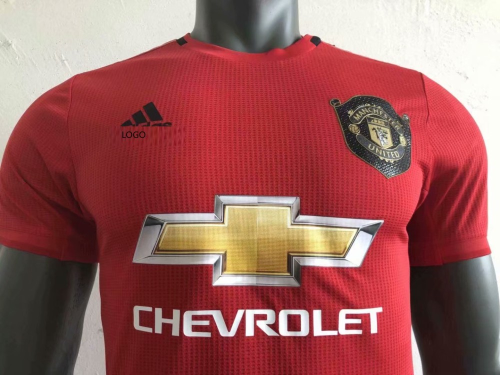 2019 20 Men Player Version Manchester United Red Football Shirt Customize Name Number