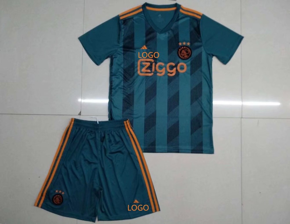 2019 20 Aaa Quality Men Afc Ajax Away Green Football Kits Customize Name Number