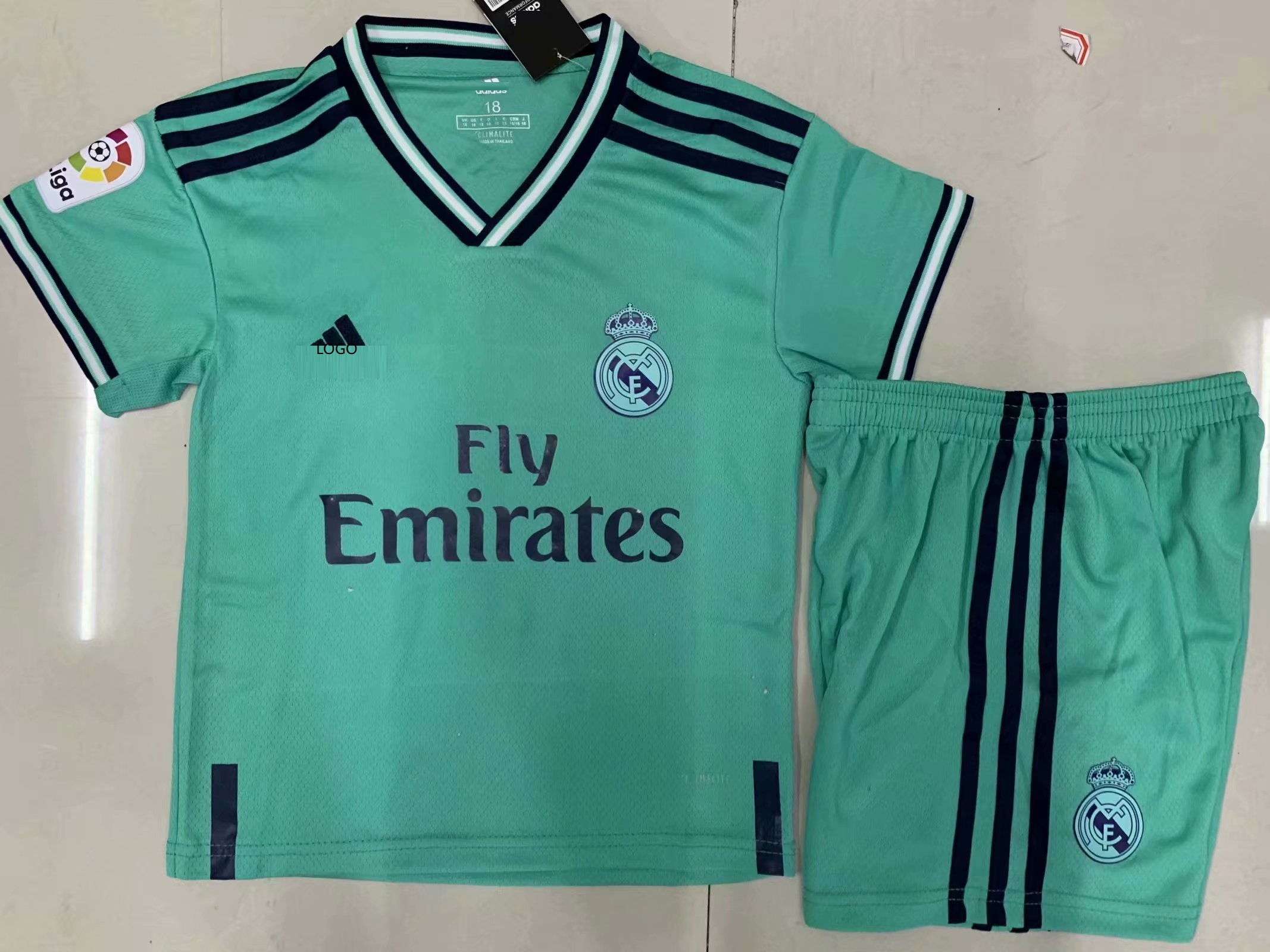 real madrid green shirt