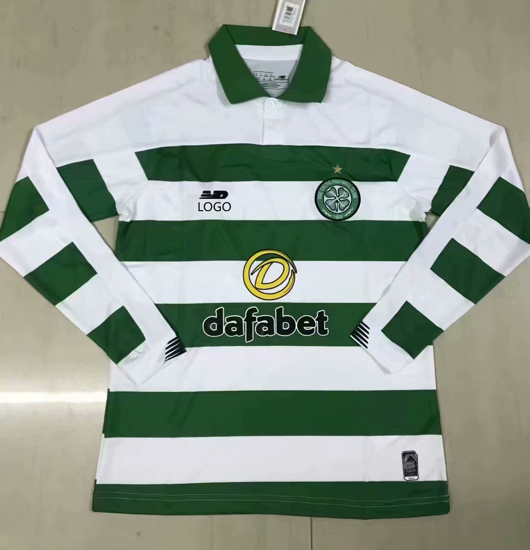 celtic long sleeve home shirt