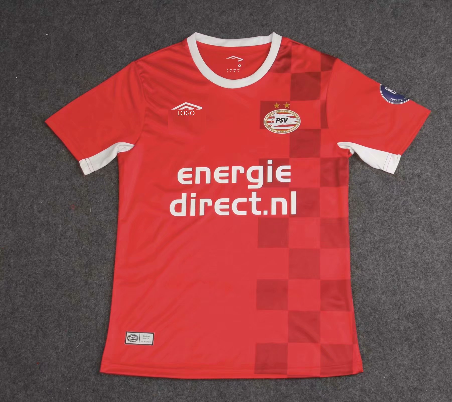 19/20 Aduly fan version Philips home red soccer/football jersey/shirt
