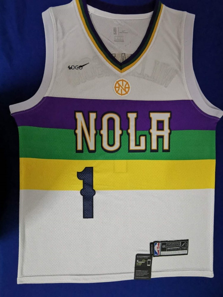 19 20 Adult New Orleans Pelicans Willamson 1 City Version