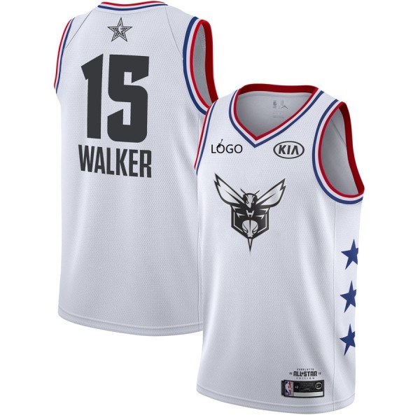 19/20 men All-Star Rookie Jersey Charlotte Hornets walker 15 basketball ...