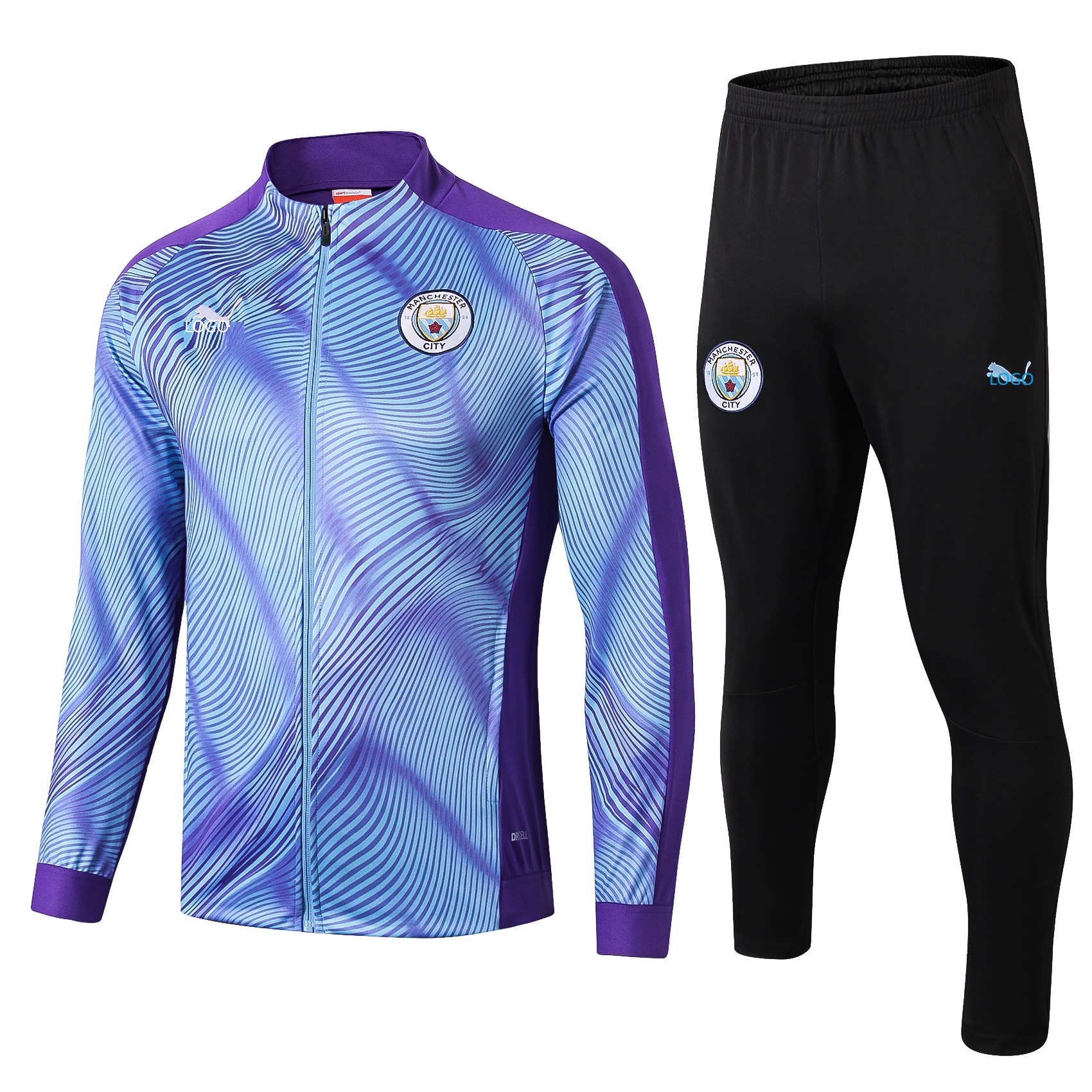 2019/20 Adult Manchester City jacket long sleeve soccer ...