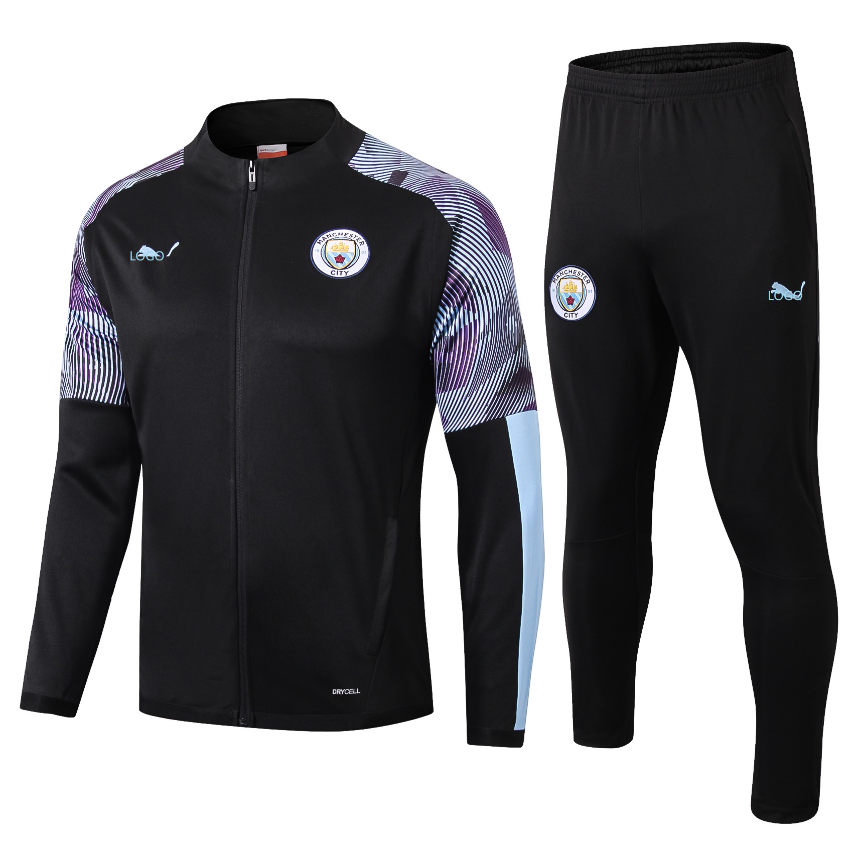 black manchester city jersey