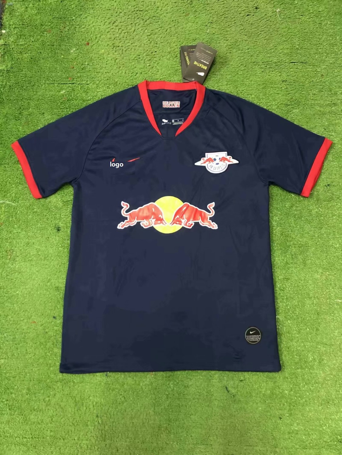 19/20 Thai quality adult Leipzig Red Bull soccer jersey ...
