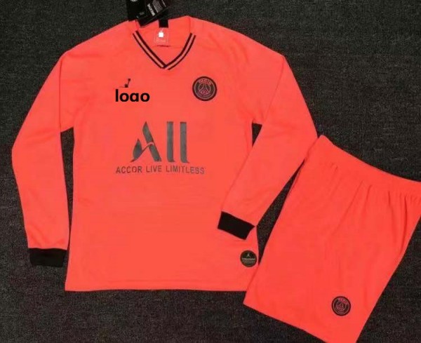 19-20 Adult PSG Long Sleeve Soccer Jersey Winter Football ...