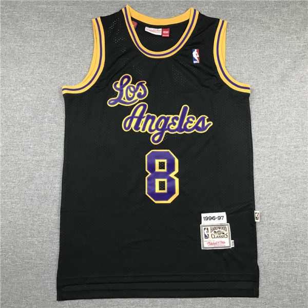 2019/20 Men Lakers basketball jersey shirt Bryant 8 black