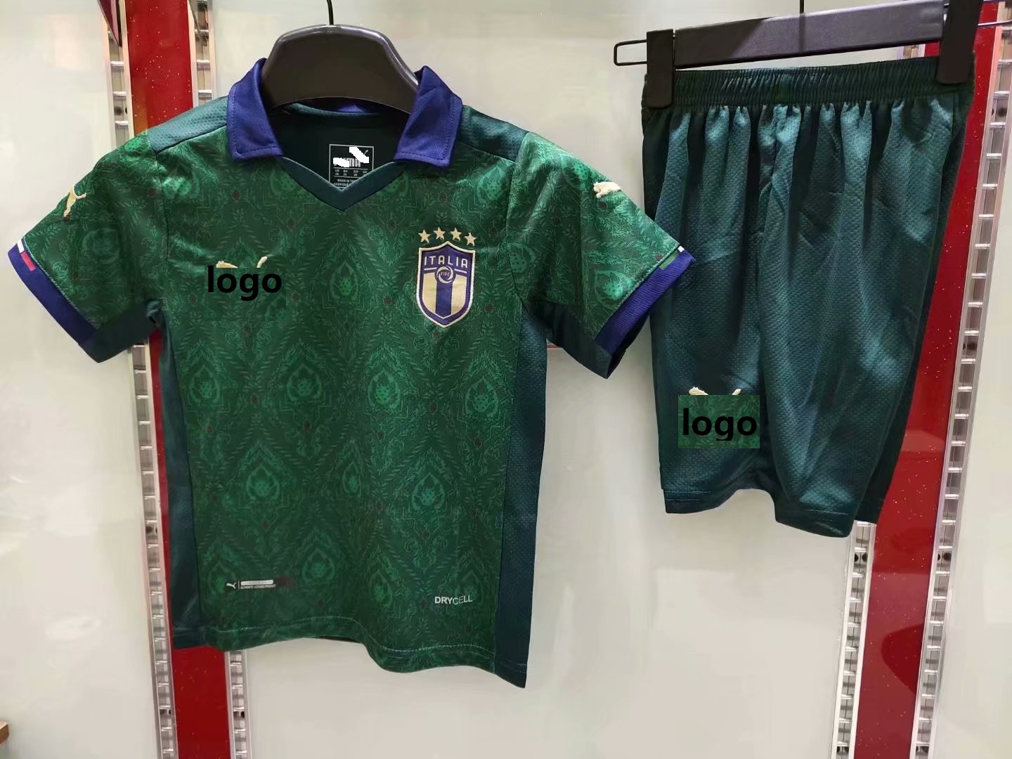 1920 Children Italy 3rd away soccer uniforms football kits