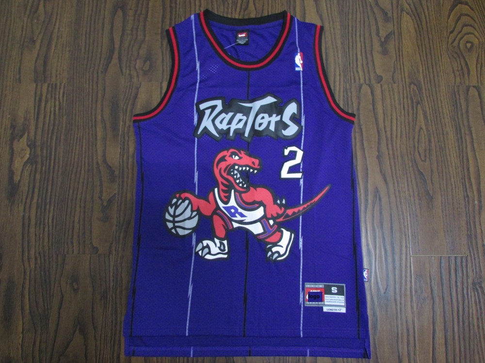 2019 20 Men Raptors Basketball Jersey Shirt Retro Leonard 2 Purple