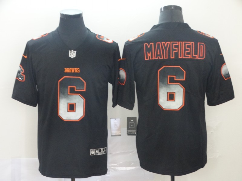 Browns 6 Baker Mayfield Black Statue Of 