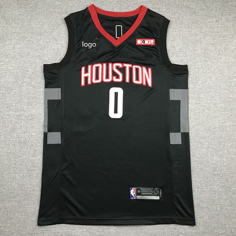 black westbrook rockets jersey