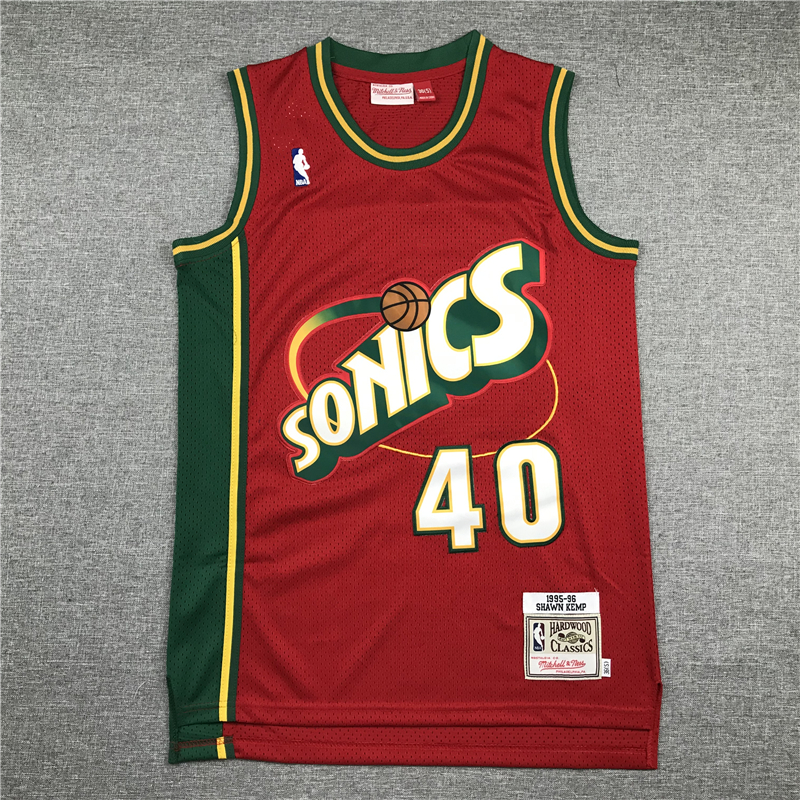 19/20 Men Sonics basketball jersey 
