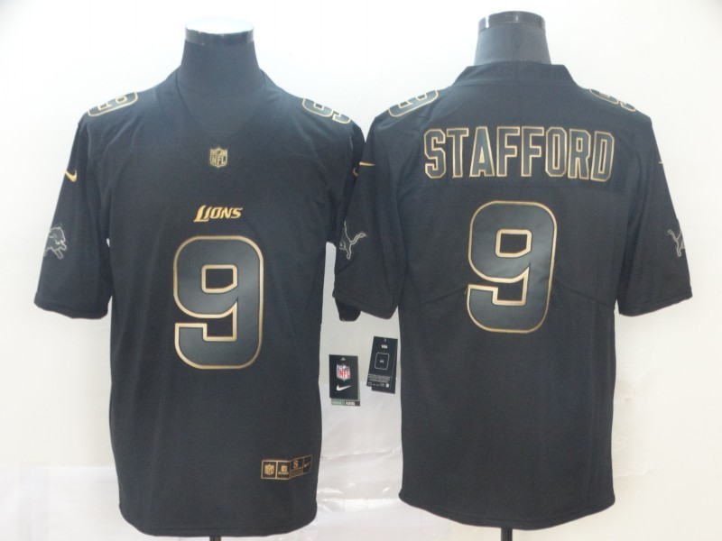 Lions 9 Matthew Stafford Black Gold Vapor Untouchable Limited Jersey Lions 9 Matthew Stafford Black Gold Vapor Untouchable Limited Jersey